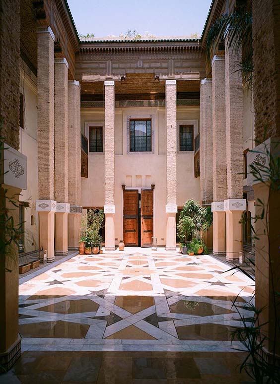 Riad Karawan patio